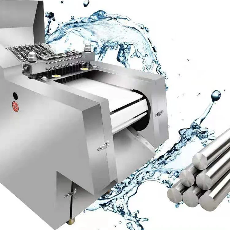 Automatic Dicing Machine For Ribs Chicken Legs Frozen Meat Pig's Trotters Cutting Machine Bone Cutting Machine Meat Slicer