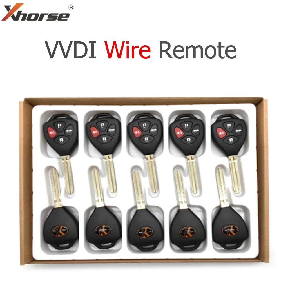 

B Type XKTO02EN VVDI Wire Remote Xhorse VVDI2 Remote Key English vision