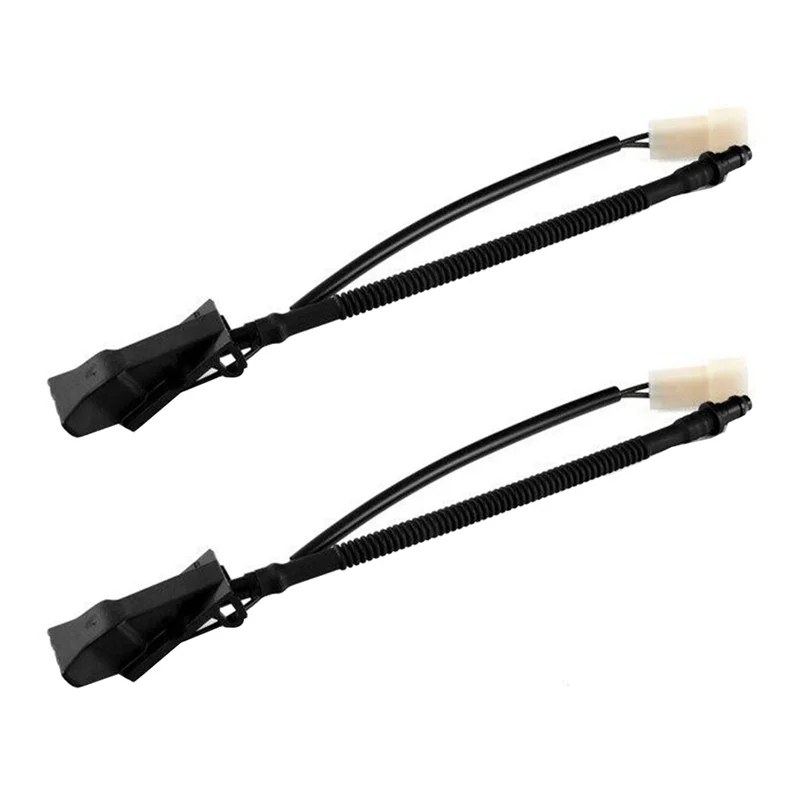 

2X насадка омывателя переднего стекла с подогревом 95562807703 для Porsche Cayenne 2007-2010, распылитель воды на капоте, лобовое стекло