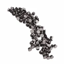 100pcs Tire Spikes Silver High Strength Anti Slip Environmentally Friendly Carbide Studs for Car Truck Motorcycle Environmental