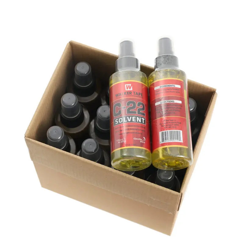 C-22 Removedor de Pulverização Solvente, Ultra Hold Glue para Peruca De Renda, Removedor Adesivo Toupee, Fita Walker 41.4ml, 1 Conjunto, 118ml