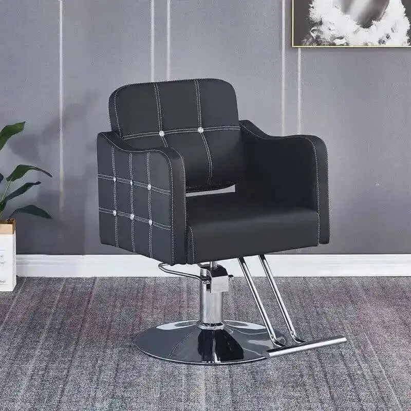 

Swivel Portable Barber Luxury Chairs Stylist Professional Aesthetic Chair Beauty Salon Sillas Barberia Barber Equipment MQ50BC