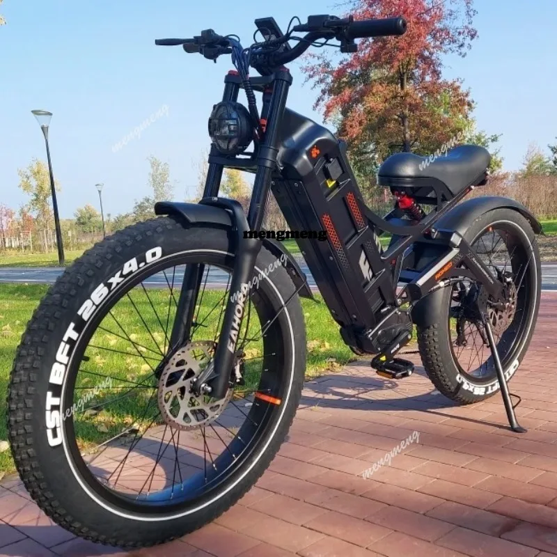 250w 750w 100ow 300ow Ebike 2*120N-m 52v 60ah Large Capacity Battery Electric Bicycle Electric B