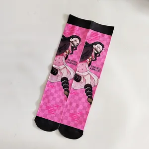 Anime Dämon Slayer Erwachsenen Socken, Kamado, Tanjirou, Nezuko, Agatsuma, Zenitsu Accessoires, kreativer Cartoon Geschenk 6 Hauptverkäufe Taiga Cosplay Toradora - №4
