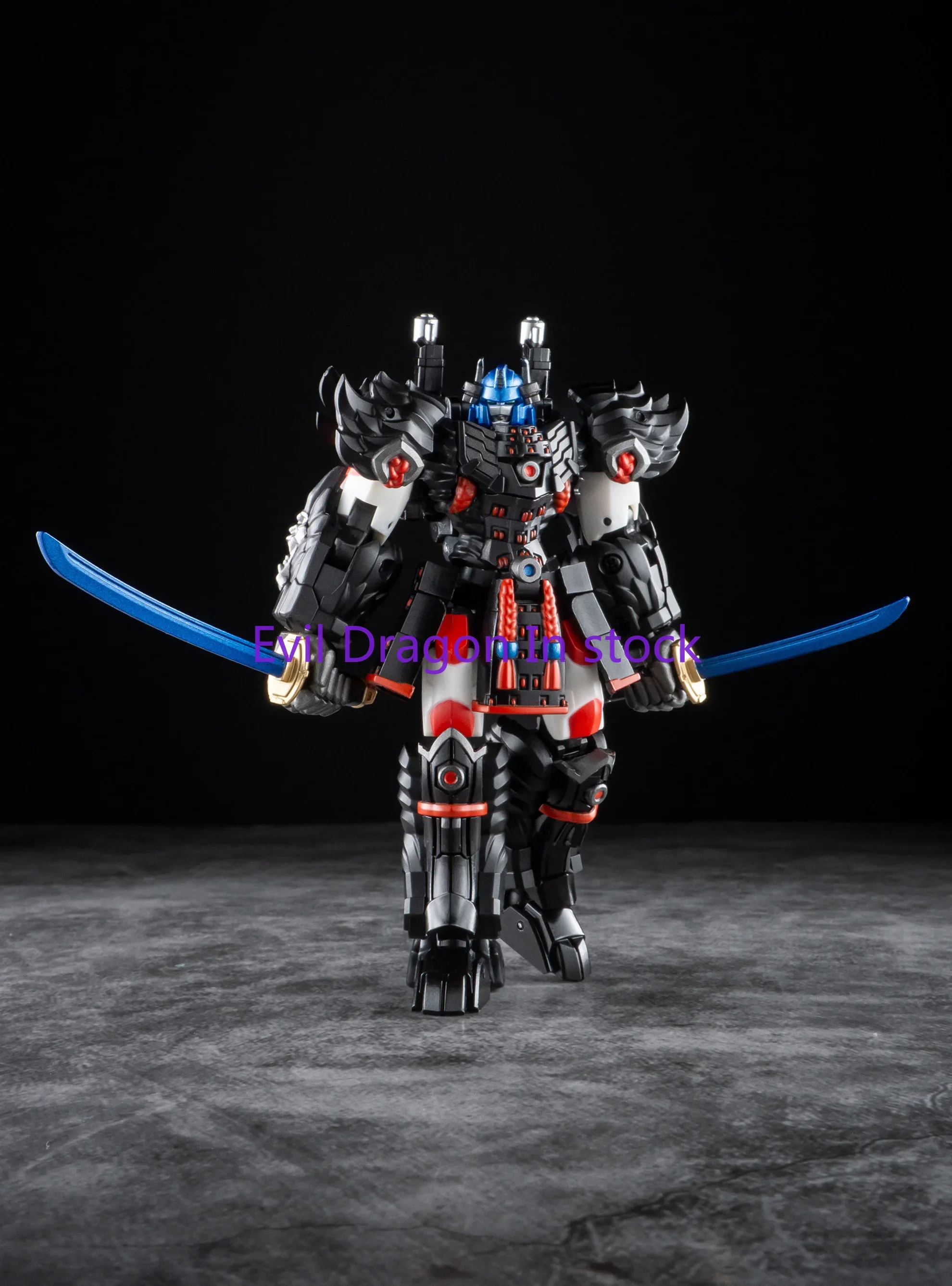 In Stock Transformed Iron Factory Iron Samurai Series IF EX-75 EX75 General Osaka Movable Figure with Box Toy Collection Gift