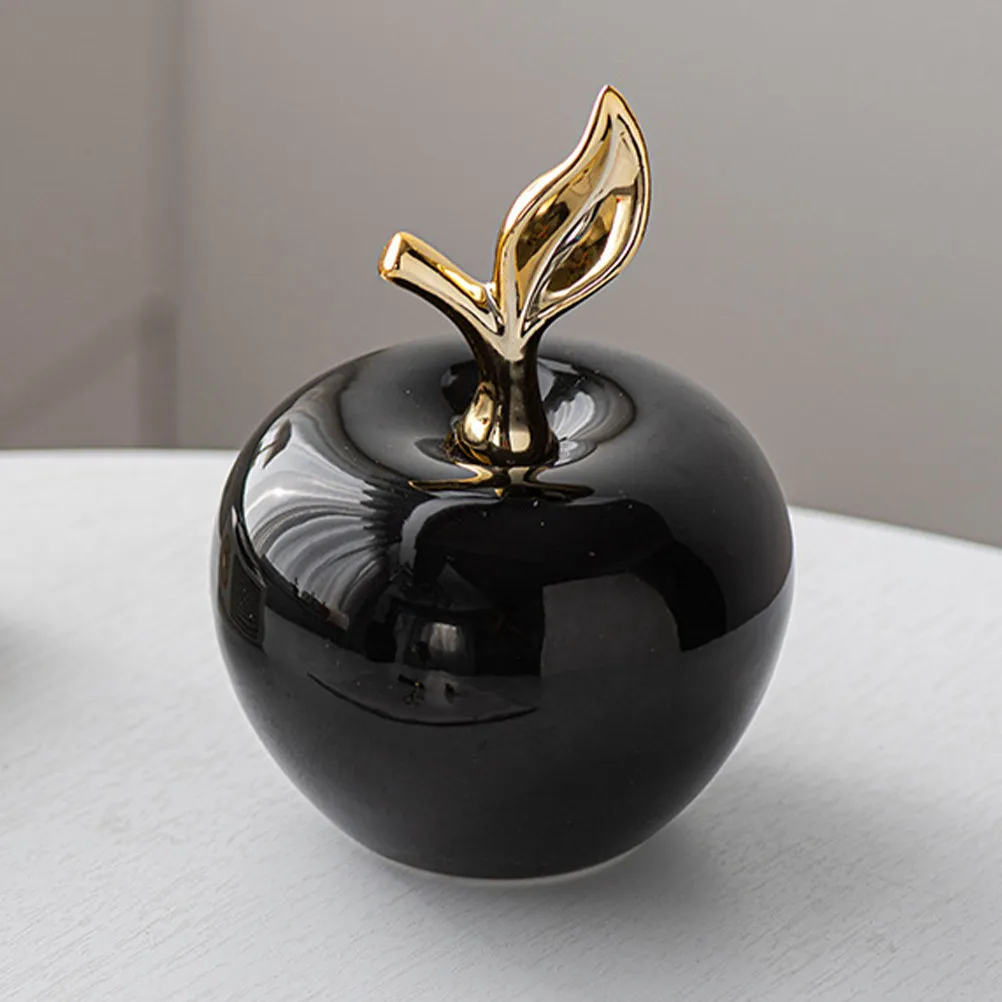 Ceramic Decoration Lifelike Realistic Fruit Ornament for Home Office Car Bar Hotel Living Room Bedroom Desktop Photography