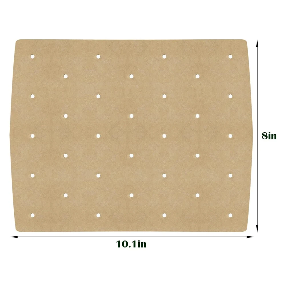 Venda de verão 200 pçs fritadeira de ar papel buraco de ar fritadeira de ar forros de papel pergaminho para ninja foodi grill 5-em-1 ag301 4qt fritadeira de ar