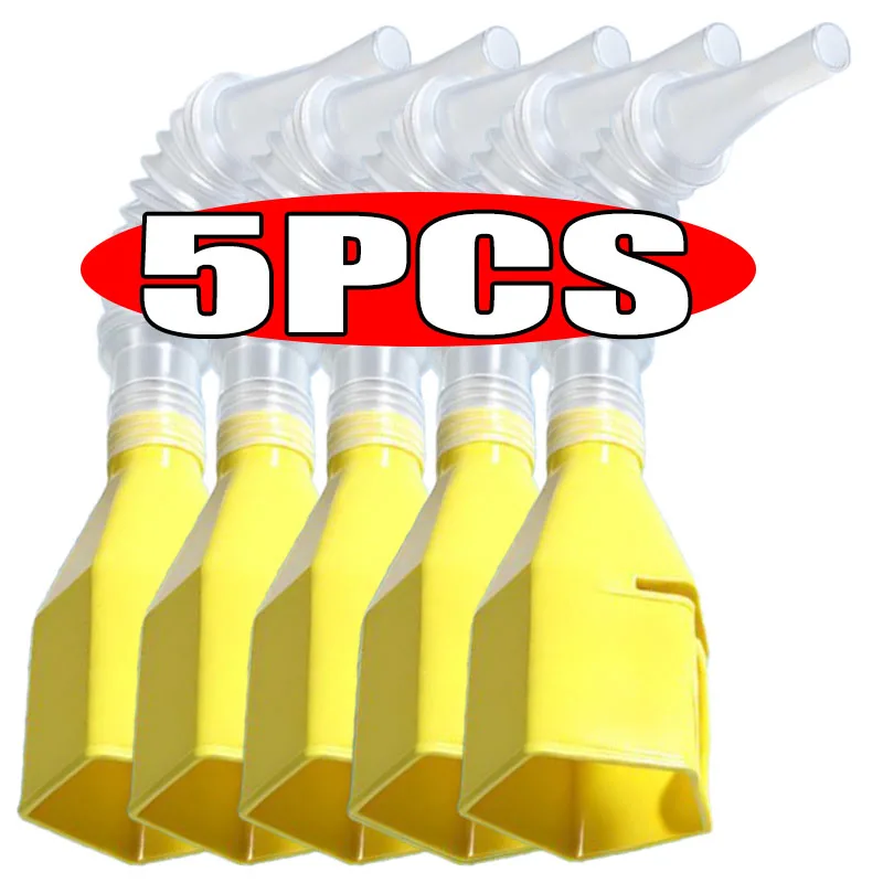 

Clip-On Folding Fuel Funnel Drip-Proof and Flow-Control Multifunctional Convenient Features Foldable Hands-Free Design Precise