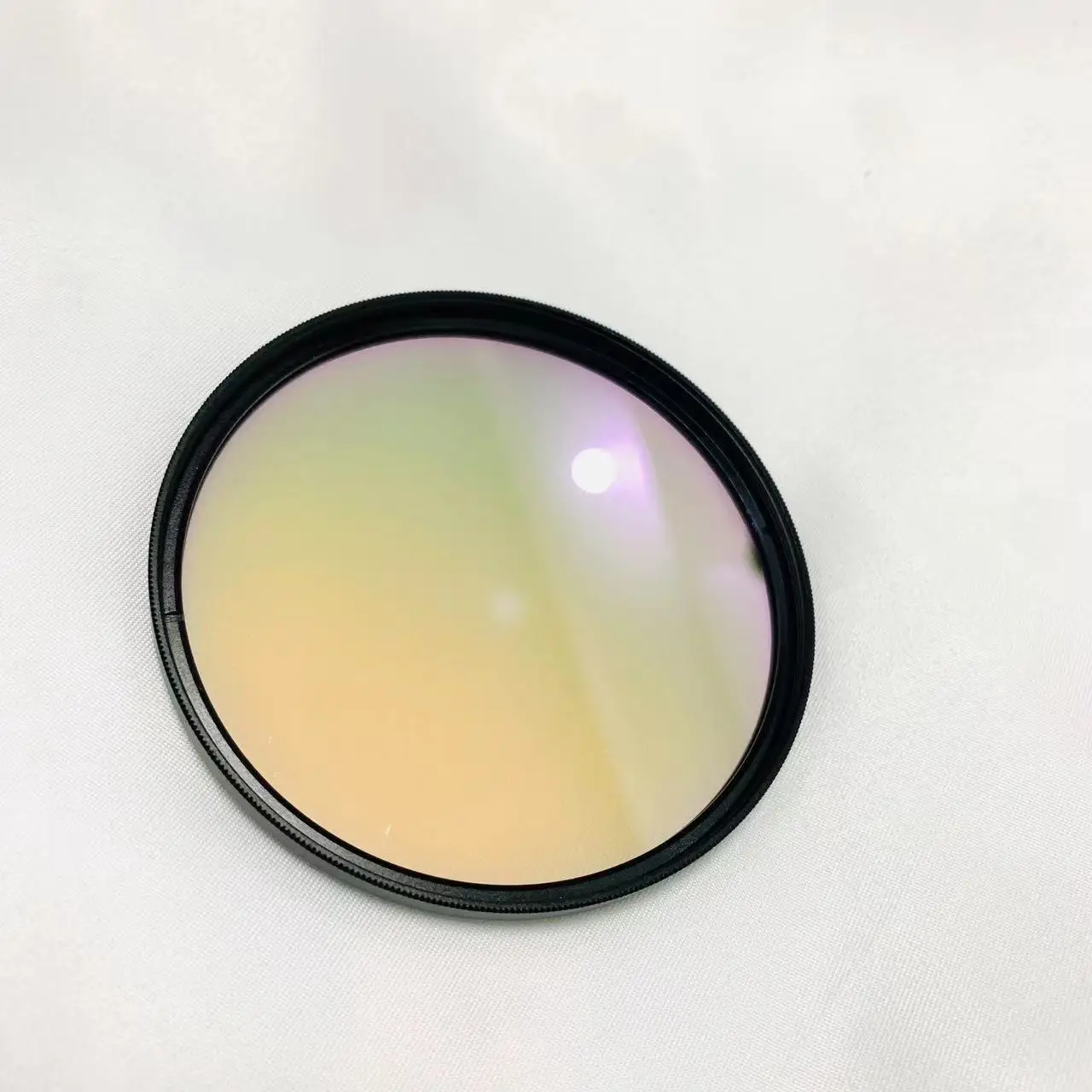 77Mm Bulat dengan Cincin Bingkai 570nm Ke Pusat 610nm 590nm Kaca Filter Sempit Bandpass untuk Fotografi