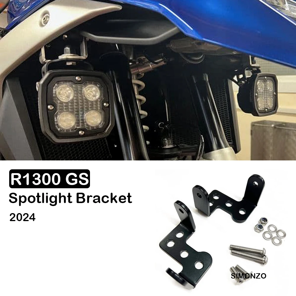 

Spotlight Bracket R1300 GS Bracket Motorcycle Fog Lights Auxiliary Brackets For BMW R 1300GS R 1300 GS Driving Lamp Kit 2024