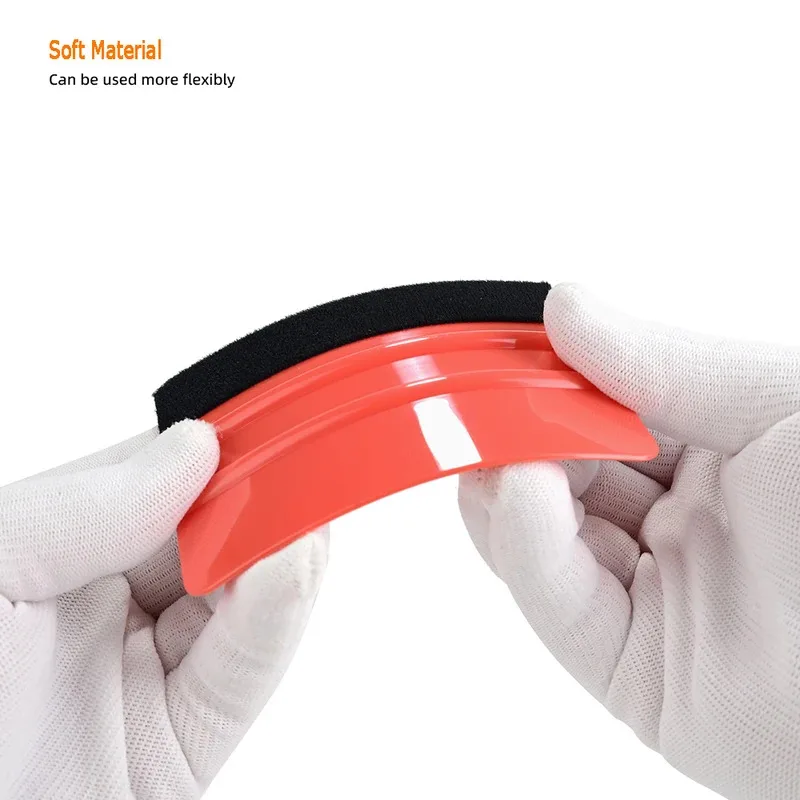 FOSHIO 10/20pcs Vinyl Car Wrap Felt Squeegee Non-Scratch Plastic Scrapper Window Tint Film Sticker Install Tool Water Remover