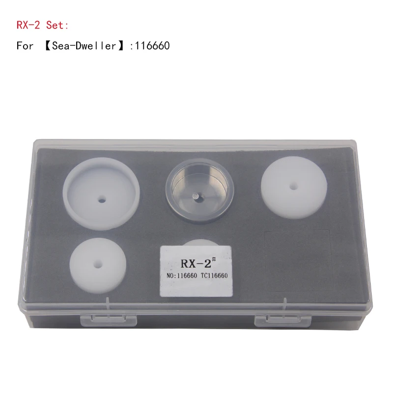 RLX 베젤 개스킷 설치용 다이 세트 삽입 전문 시계 베젤 개스킷, RLX 시계 프레스 크리스탈 116610 116264