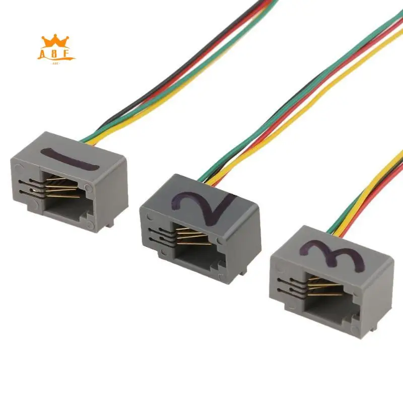 A08E-RJ9 4P4C Male …