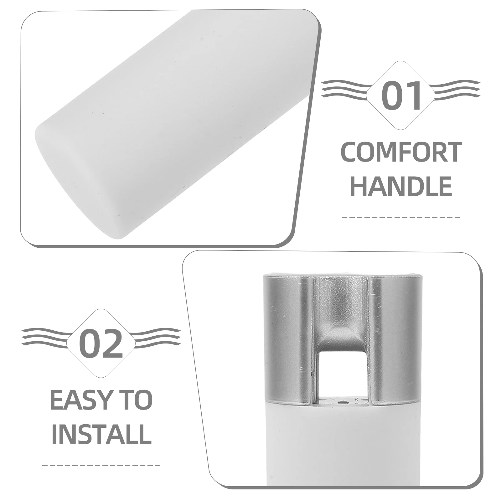 

2pcs Blind Cord Weight Pull End Knob Window Blinds Vertical Cord Weights Plastic Drops Roller Handle Accessories