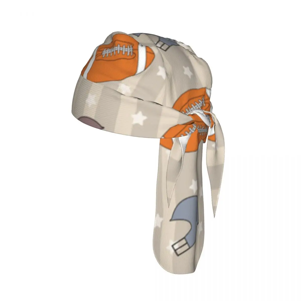 

Bicycle Headband Cap American Football Pattern Cycling Headscarf Quick-dry Sun-Protective Hat Head Scarf