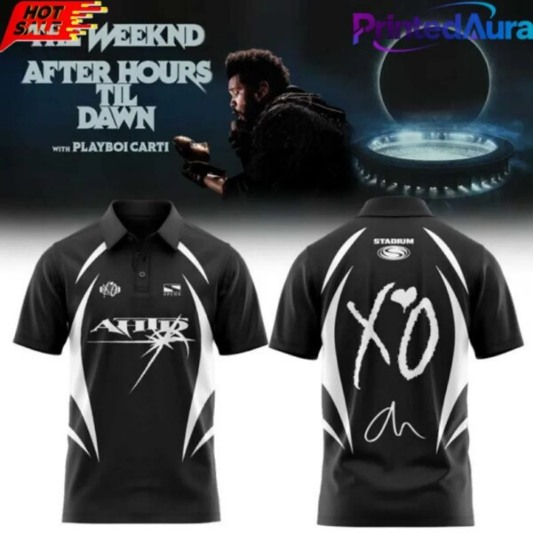 Camiseta de Verano para Hombre, Edición Limitada The Weeknd After Hours Til Dawn 2026 Stadium Tour, Ropa Infantil, Camiseta Y2K para Mujer