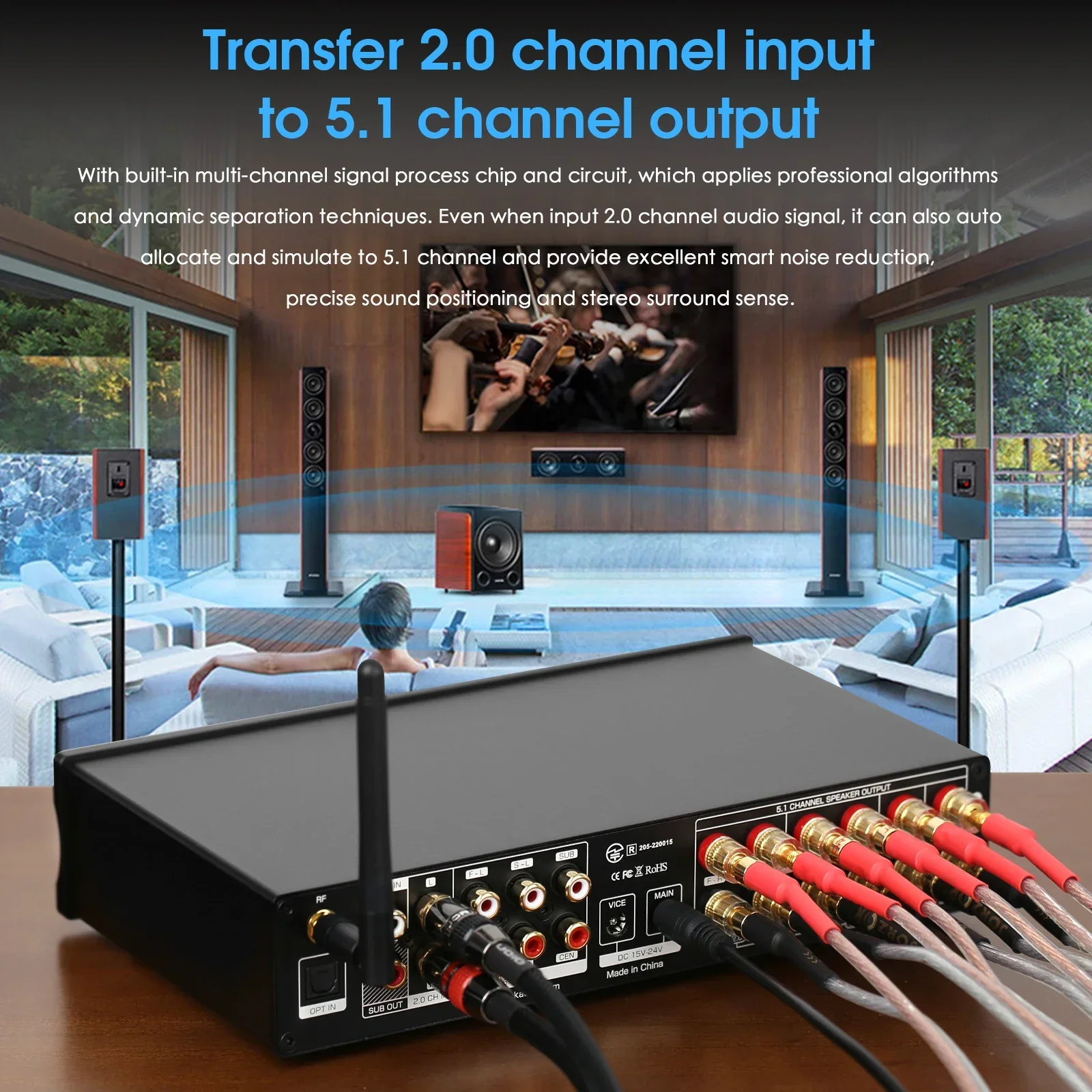 Thumbnail 4 - #77 Best Selling Home Theatre Amplifiers