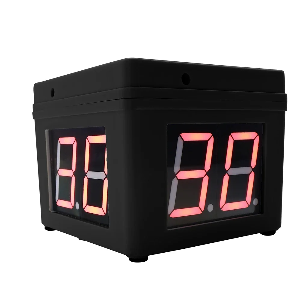 Ganxin Cube Chess Poker Countdown Chess Wall Clock Table Indoor Easy To Use  Poker Timer