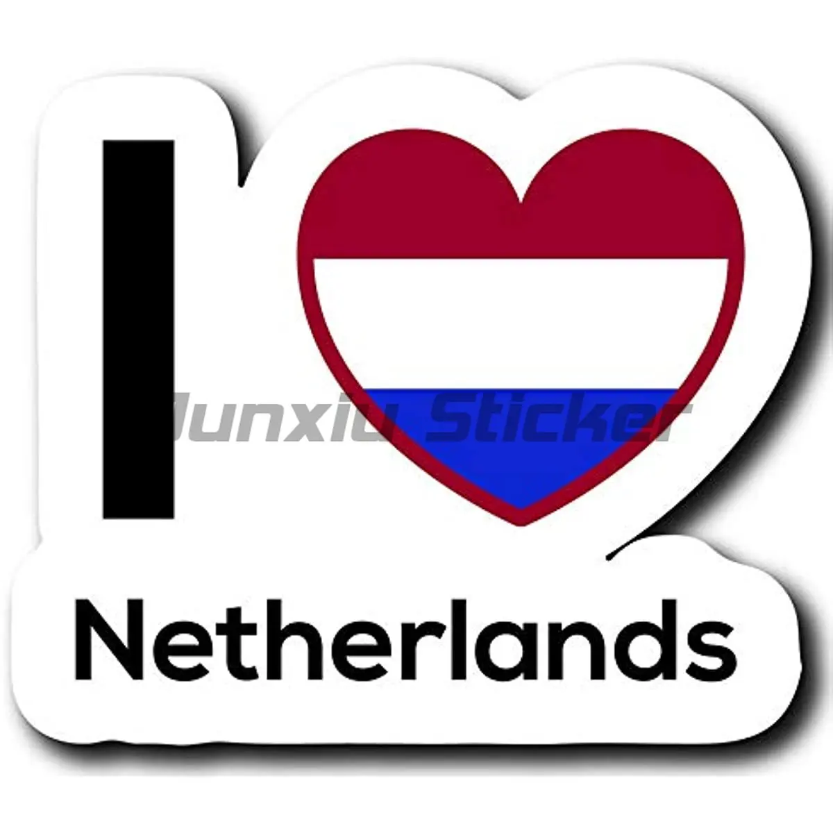 Netherlands NL Flag Car Sticker Car Bike NL Reflective Travel Stickers for Laptop Luggage Suitcase Motor Car PVC Vinyl Decal