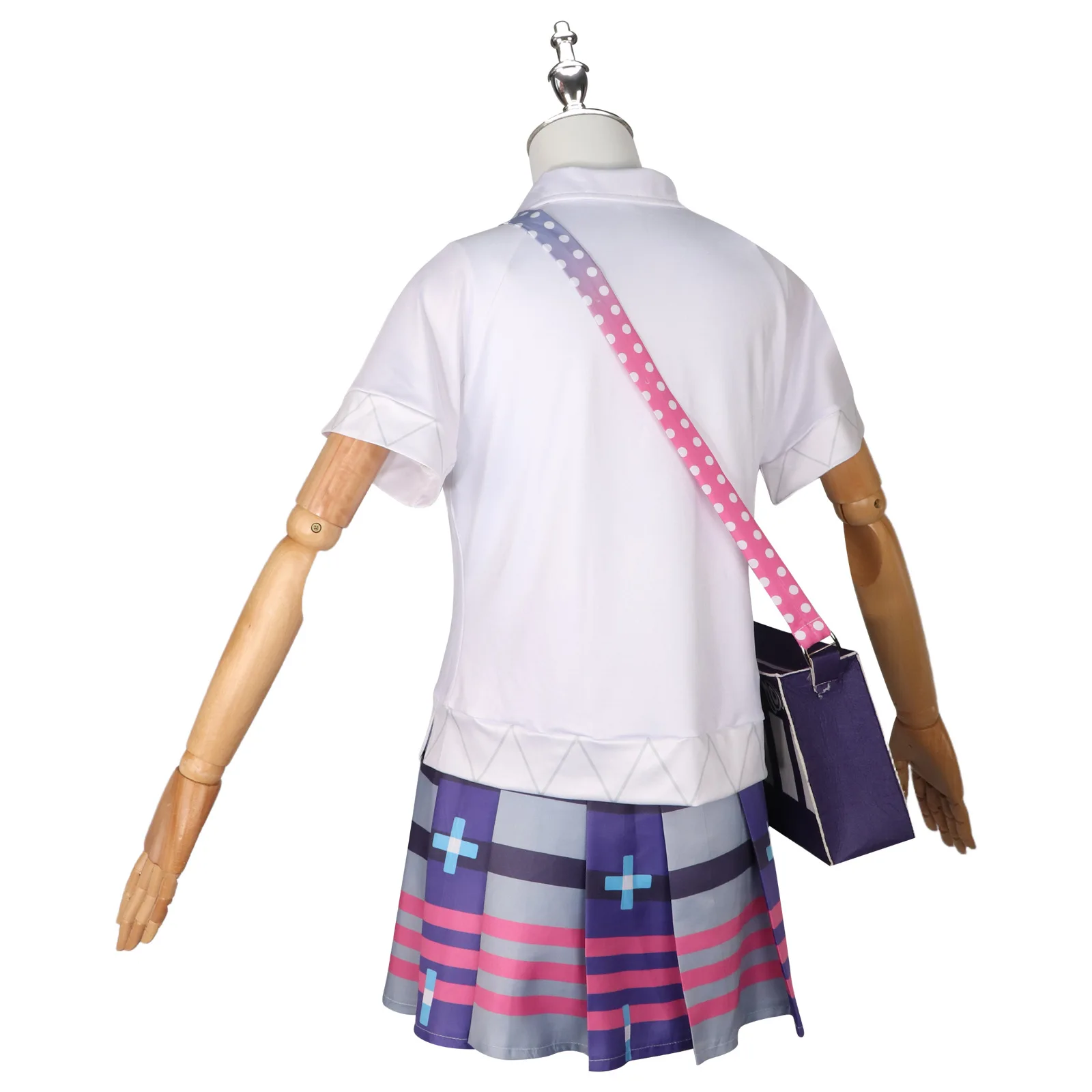 Costume de Cosplay Ata Patrick us pour Fille, 4 Pièces, Jupe Mignonne, Mikuku, Sac de dehors, Nouvel Ensemble Uniforme