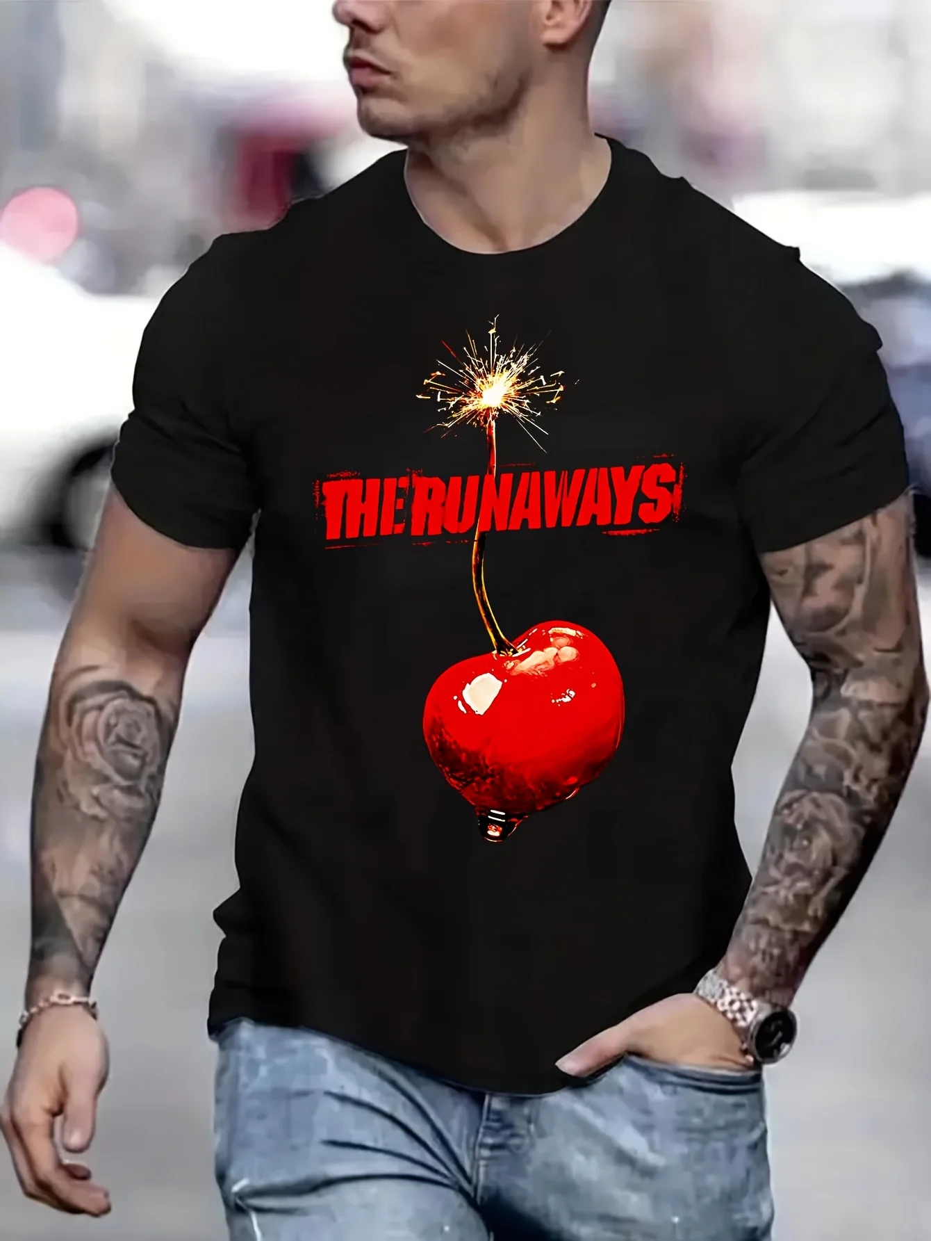 

The Runaways Mens Designer Clothes New Gifts And T-Shirts Dad Gifts Oversized T-Shirt Anime T-Shirt B5021348