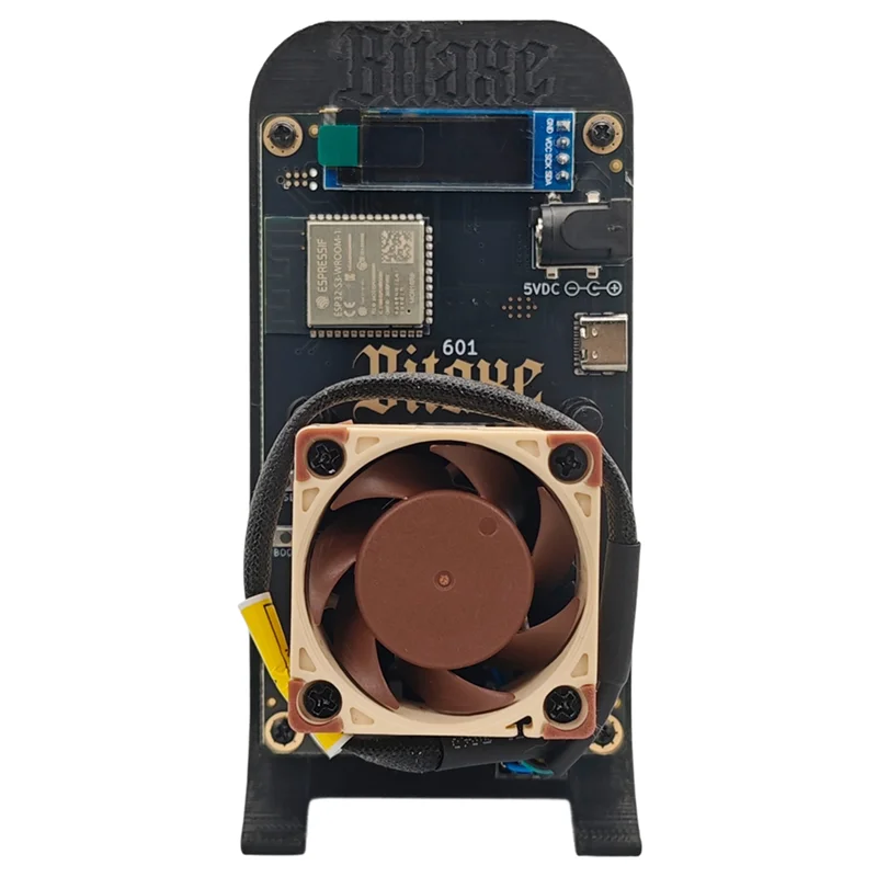 صامت Bitaxe Gamma 601 Solo Miner 1.2TH/S 18W NF-A4X20 Super Fan Sha256 Bitcoin ASIC Miner من Antminer S21 Pro