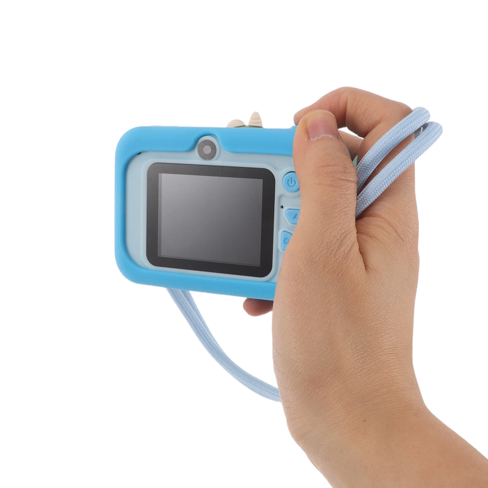 كاميرا رقمية كرتونية للأطفال عدسات مزدوجة عالية الدقة تسجيل أمامي وخلفي كاميرا أطفال محمولة للمبتدئين والفتيات #1