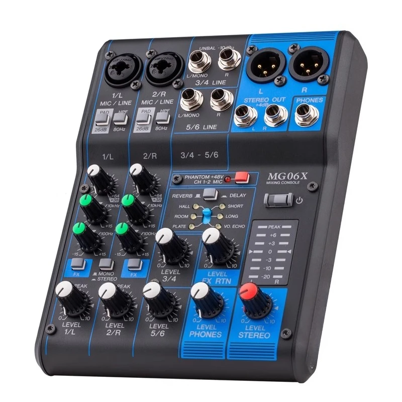 

Small professional band performance mixer