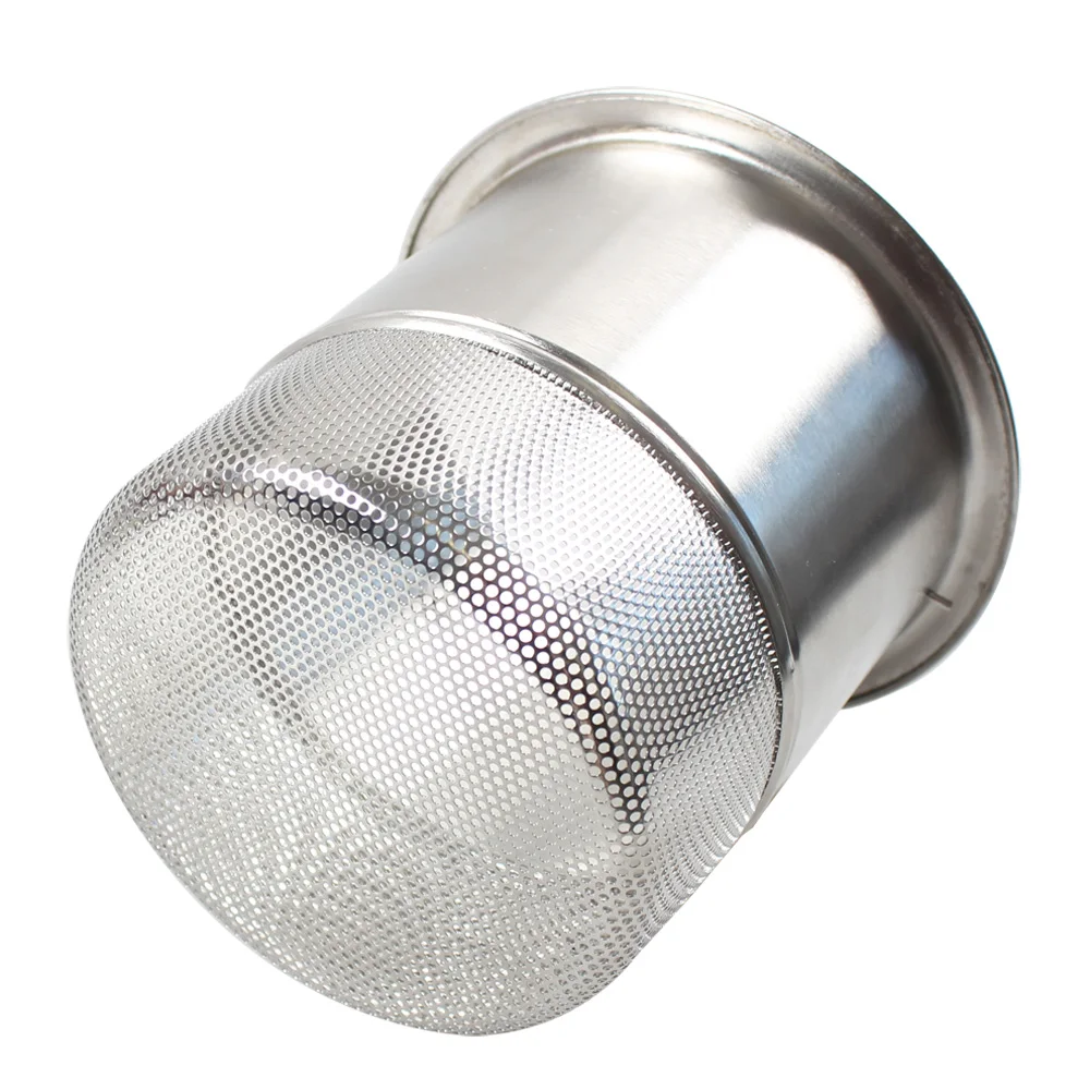 Talea SUS304 Kitchen Sink Filter Hand Basket Diameter 135MM H 127MM,Sink Strainer Waste Plug,Sink Tank Accessory QS697C001
