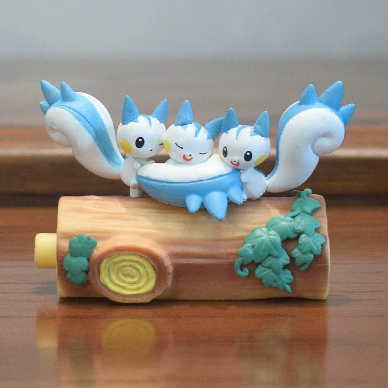 

Anime Figure Pok é Mon Friendship Of Wood Blind Box Cute Action Figure Collectible Toy Desktop Decoration Birthday Gift For Fans