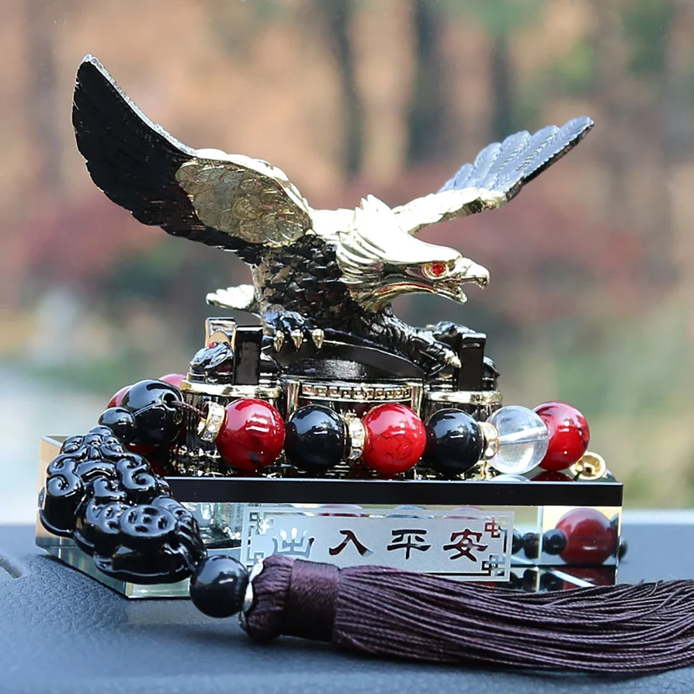 Car Freshener Zinc Alloy Eagle Perfume Seat Luxury Automotive Interior Fragrance Smell Diffuser Home Odor Remover Air Purifier
