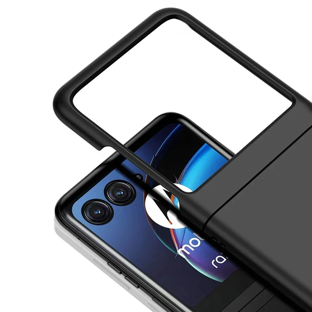 Schlanke, ultradünne, harte Schutzhülle für Motorola Razr 70 60 Ultra Pro 50 40 Plus, Candy-Farben, hautähnliches Gefühl, Kameraschutz, Handyhülle – Detail 4