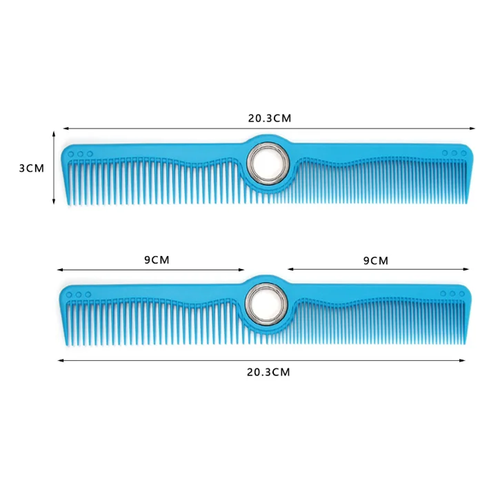 Hair Comb Anti-static Double-sided Comb Salon Spining Cutting Comb Professional Hairdressing Accessories for Barber