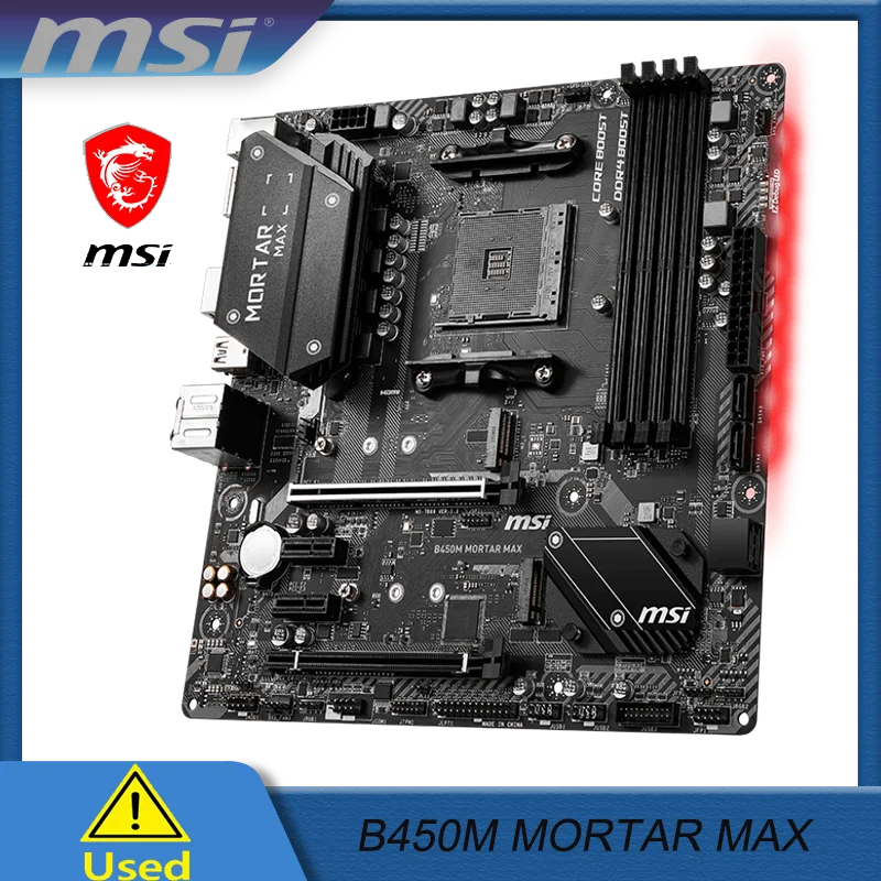 Msi B450M Mortar Ma… - image