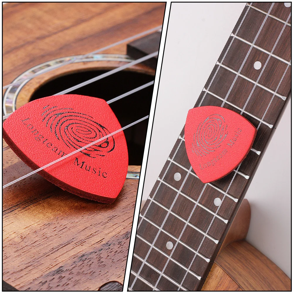 3 Pcs Guitar Stand Picks Plectrums Replace Convenient Ukelele Musical Instrument Supplies Practical Ukulele Creative