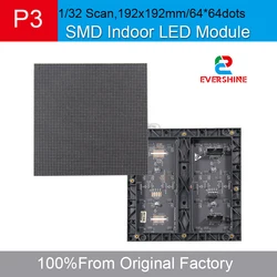 P3 192 x192 modulo LED a colori per interni Display Pixel SMD2121 luci 64x64 Pixel RGB Matrix Panel schermo Video 1920 Refresh 32S