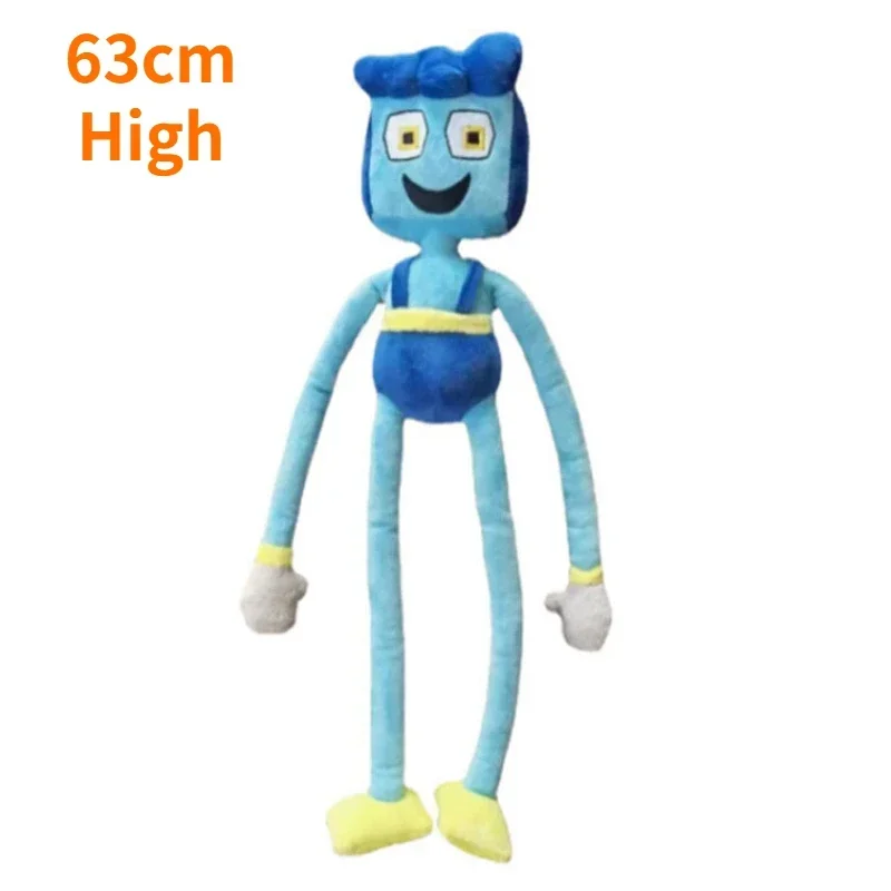 63cm Family of Boby Series Plush Dolls Grandpa Long Leg Father Son Sister Rabbit Steffed Toys Birthday Gifts