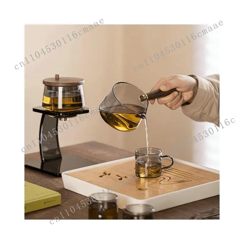 Yunqu high borosilicate glass brewing teapot household automatic kung fu tea set lazy tea artifact gift box