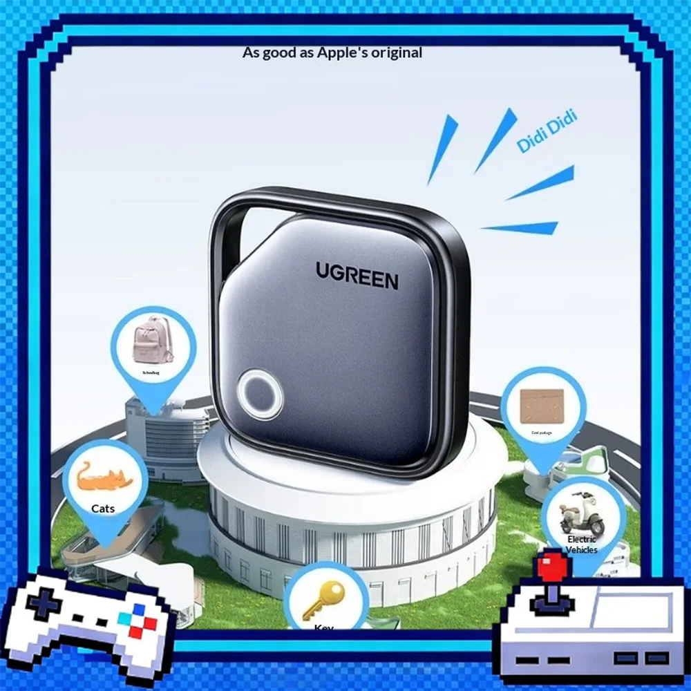 UGREEN CM816 45297 FineTrack Smart Finder Bluetooth Tracker Tag for Apple Find My iPhone iPad Mac