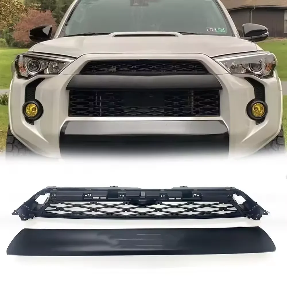 Gobison 2020 2021 Body Kit Part Accessories Front Bumper Grille Grill For Toyota 4Runner Automotive Body Systems