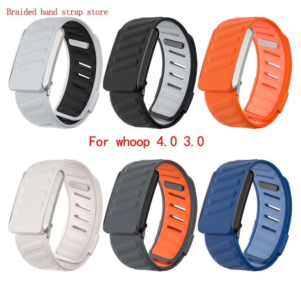 الأشرطة سيليكون الأصلية ل Whoop 4.0 الفرقة Whoop 3.0 الرياضة سوار ساعة كوريا المعصم استبدال حزام ل Whoop 4.0 3.0 العصابات