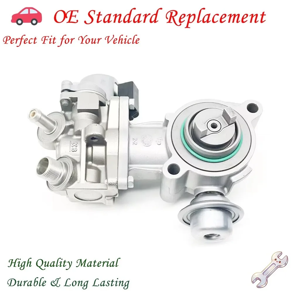High-Pressure Fuel Pump for Mercedes-Benz C250 C200 C180 E200 E250 SLK250 L4 OEM A2710703701 Direct Fit