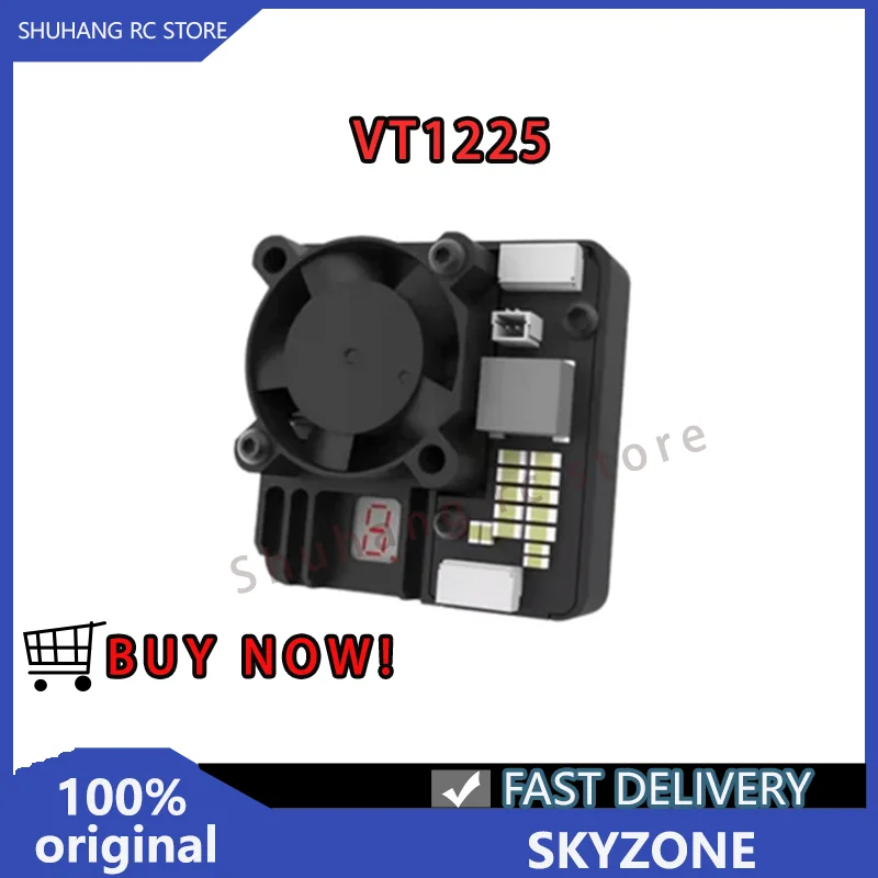 

New SKYZONE VT1225 1.2G 2.5W VTX-CNC Case 4-Speed IRC Tramp Analog Signal CNC-Machined Image Transmission for Racing FPV Drone