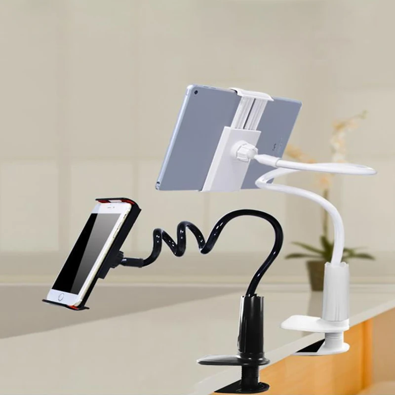 Universal Tablet Holder For Bed With 70cm Plastic 360° Rotating Bed Tablet Mount Stand For 4~11 Inch Phone Pad