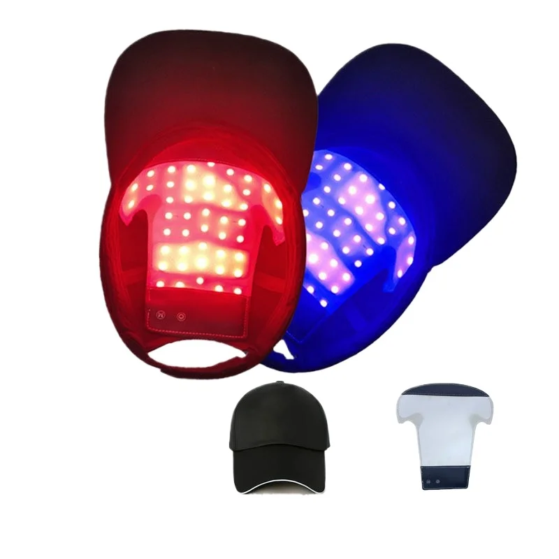 Three Band Spectrum Infrared Hair Care Visors Caps Hair Loss Greasy Dry Hair Treatment Accessories Headgear Growth Helping Hats