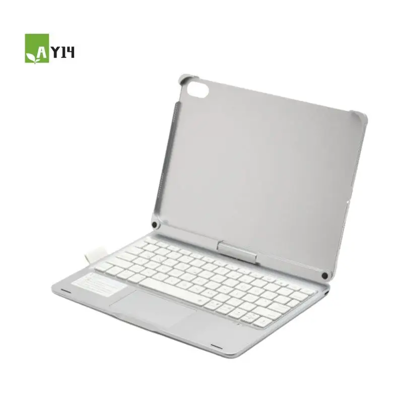 

AY14 -For Ipad Air 11 2024/Air11 2025 Case 360 Degree Rotatable Foldable Stand Cover With Bluetooth Keyboard Pen Slot