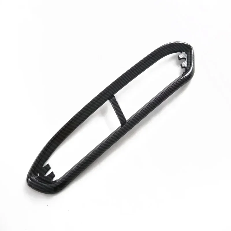 LHD RHD For MG HS 2018-2023 ABS carbonfiber Car Center Console Air Condition Outlet middle AC Vent Frame Cover Trim Accessories