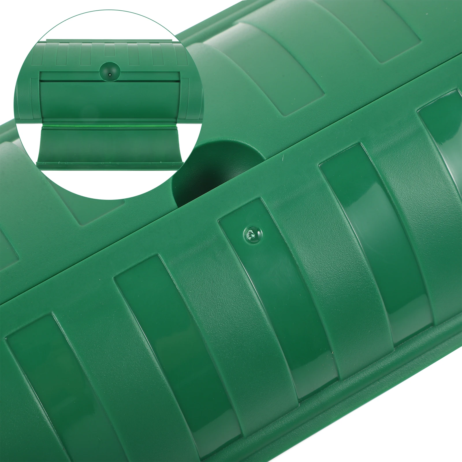 Outdoor Single Power Extension Cord Protector Green Weatherproof Junction Box Outdoor Cord Cover Cable Cover