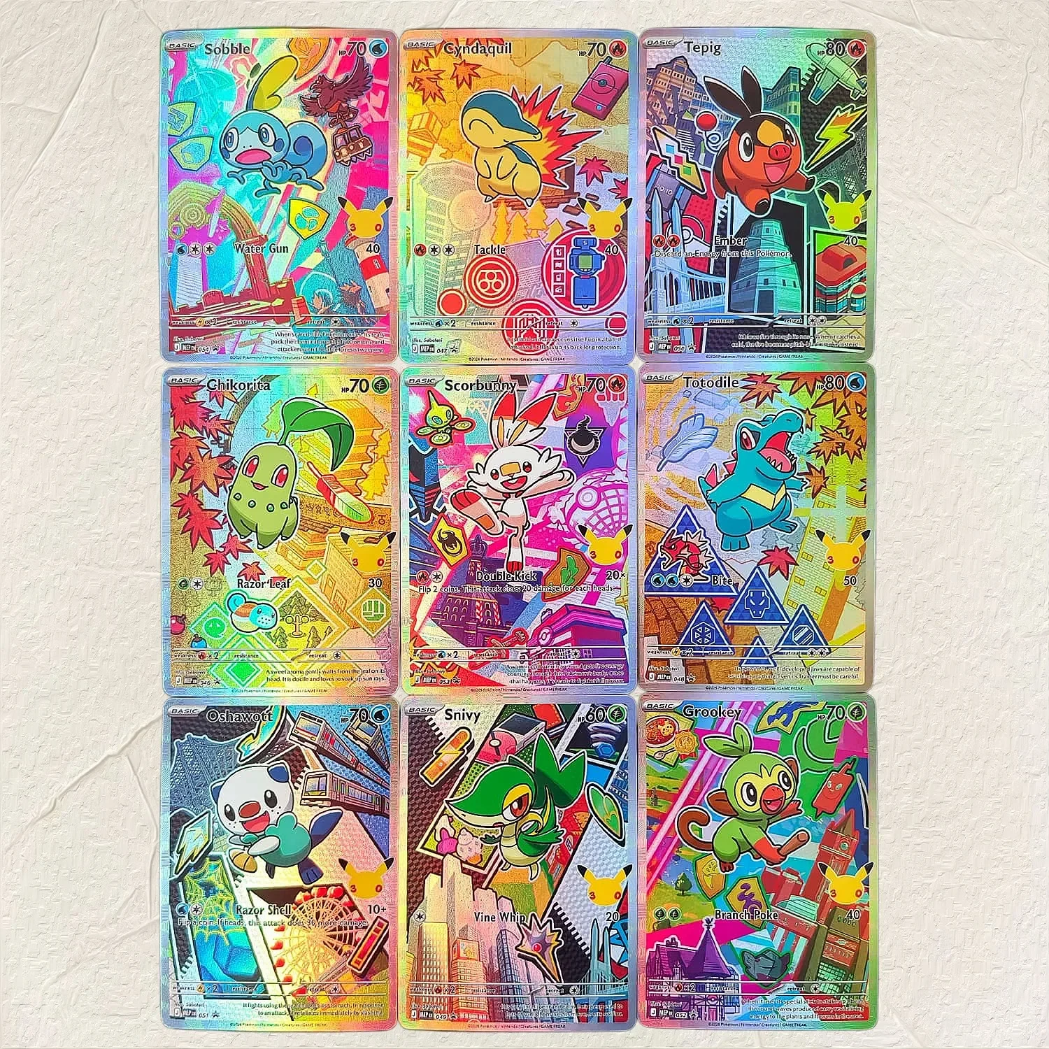  English Chikorita 046 DIY Hol - đánh giá và giá Board Game Anime
