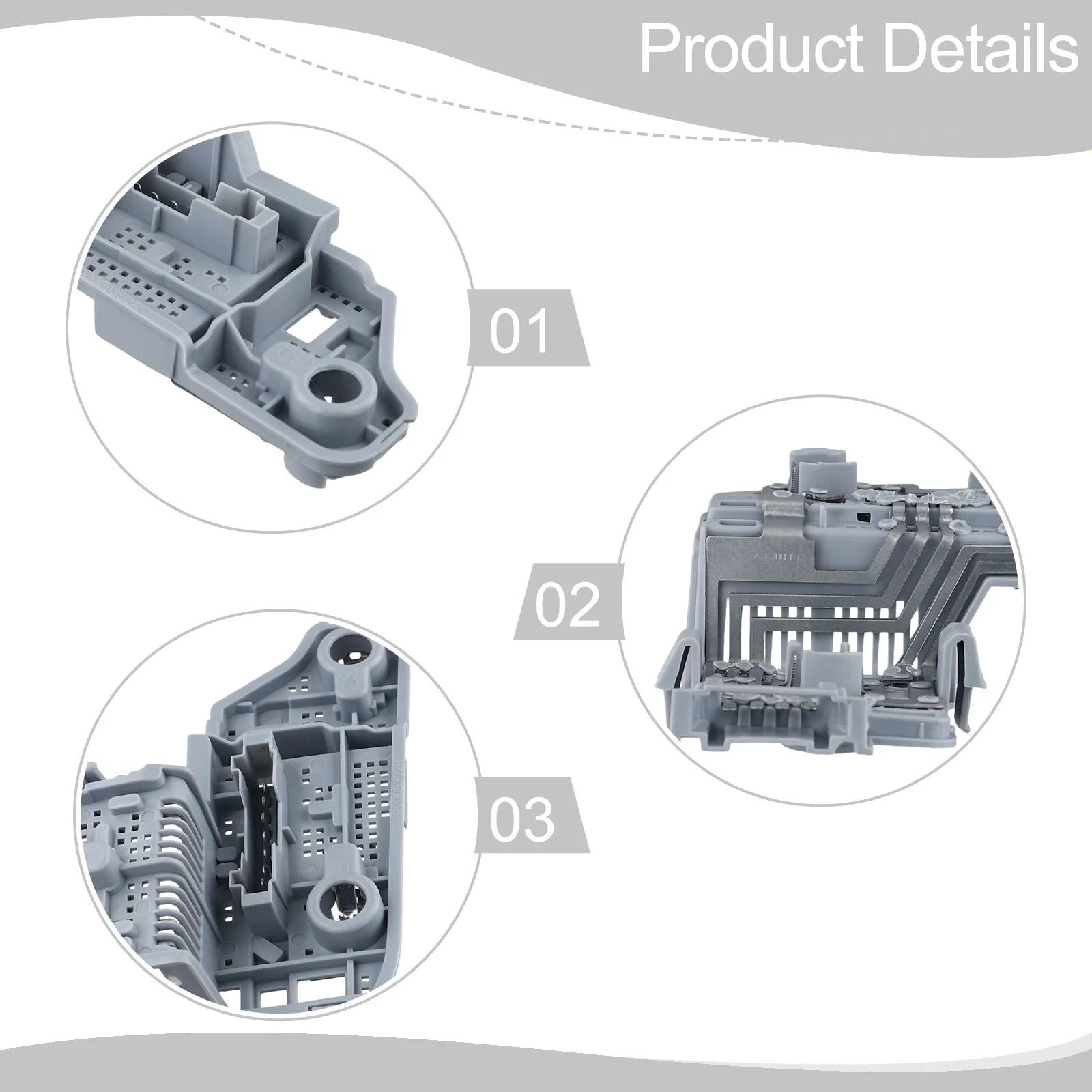 

ABS Material Holder Rear Right Light Bulb Holder Anti-corrosion Design Non-deformation Material For Mercedes C Class
